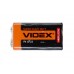 Батарейка, сольова, Videx, 6F22, крона, 9V